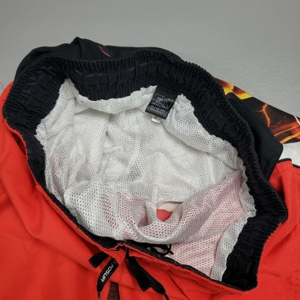 Boys zeroxposur fire swim shorts size XL 18-20